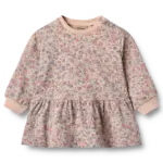 Zenia Sweatkjole - Rose dust flowers - 3 MDR.