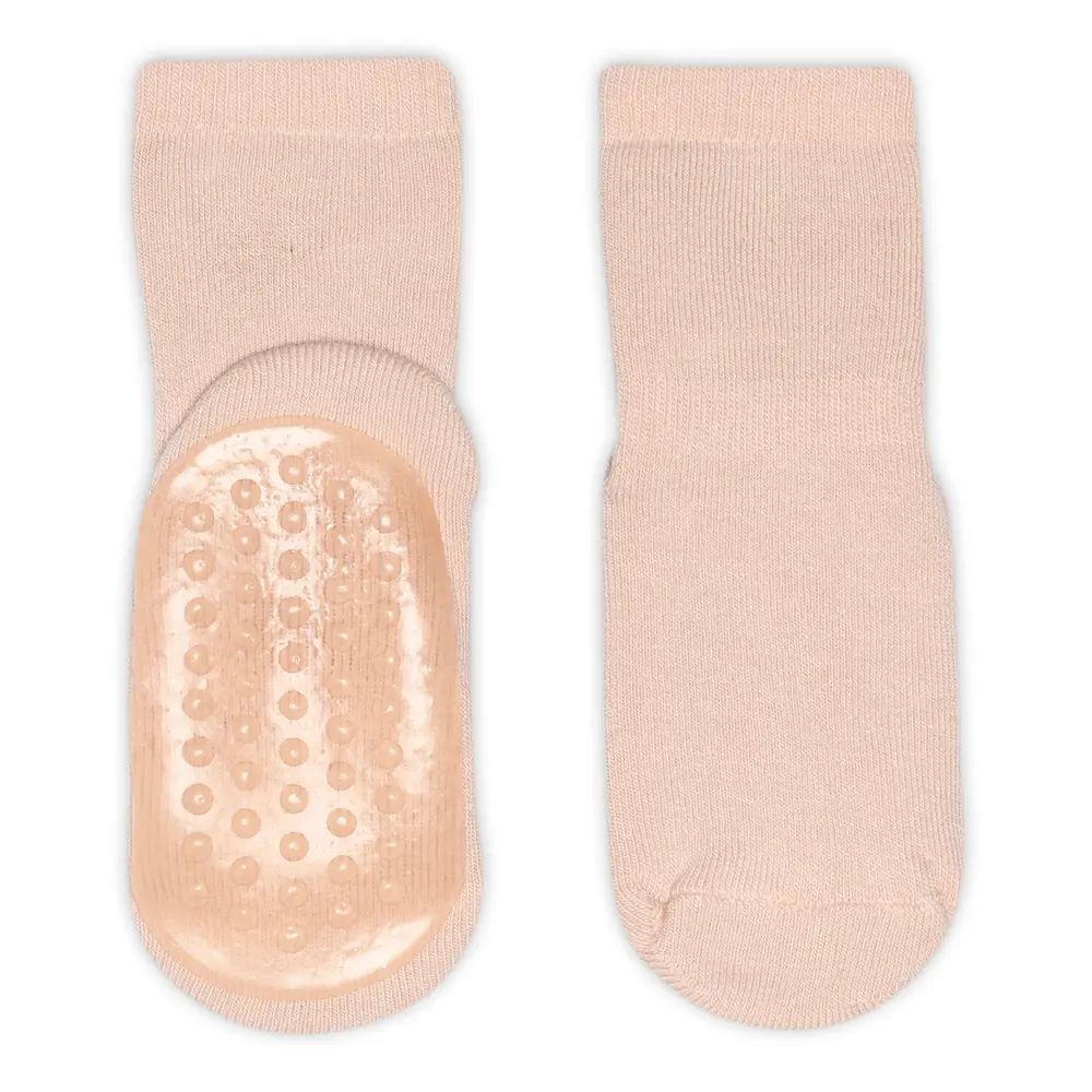 Ankelstrømpe med gummisål - 853 - 25/28