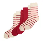 Bamboo strømper 3 pak - CHILI - 35/38