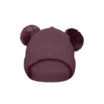 Bergen hat - pompons - Grape Shake - 51/53