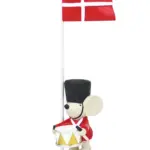 Bordflag, mus med tromme