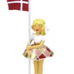 Bordpynt, flag med ballerina