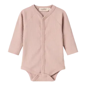 Bruno Langærmet Body - Faded rose - 68