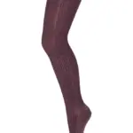 Celosia glitter strømpebukser - Dark Purple - 60