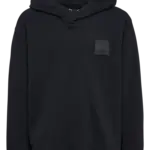 Clean hoodie - BLACK - 116