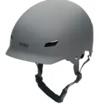 Cykelhjelm med retrolook - antracitgrå S/M