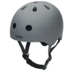 Cykelhjelm med retrolook  -  antracitgrå XS