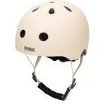 Cykelhjelm med retrolook  -  cremefarvet XS