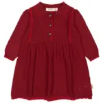 Daimi Strik Kjole - Biking Red - 98