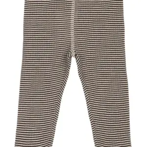 Dante Uld Leggings - Coffee Bean/Dark Off White - 56