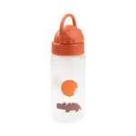 Drikkedunk m/ sugerør Happy clouds - Papaya