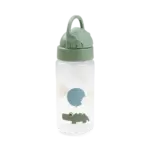 Drikkedunk m/sugerør Happy clouds - Grøn