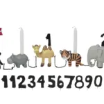 Fødselsdagstog, Zoo dyr m. 11 tal