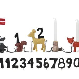 Fødselsdagstog, skovdyr m. 11 tal