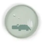 Foodie tallerken Croco Grøn