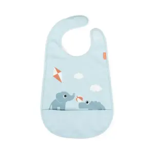 Hagesmæk m/Velcro Playground Blå