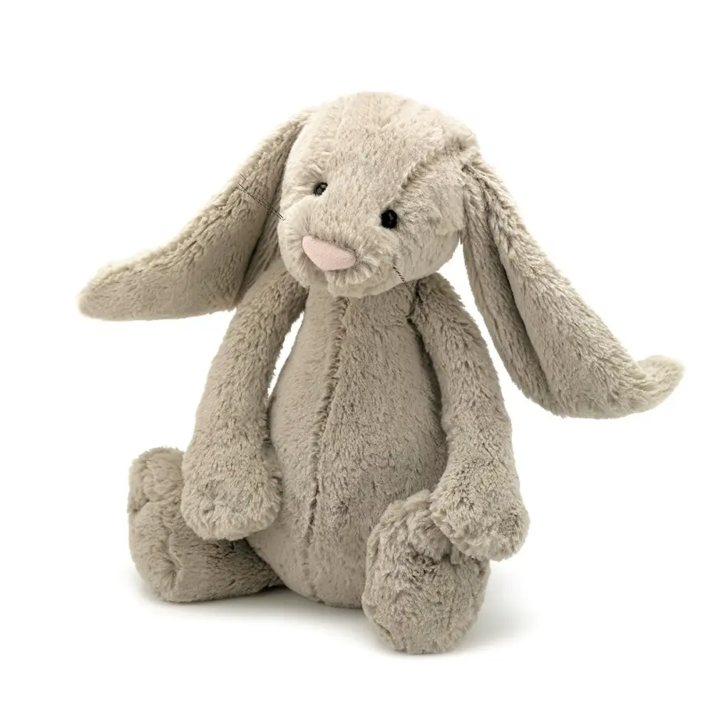 Kanin Bamse - JellyCat - Beige - Stor