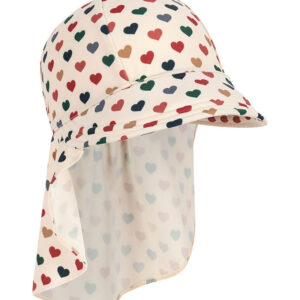 Konges Sløjd Badehat - UV50+ - Manuca Frill - Coeur Coloré