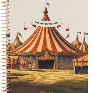 Konges Sløjd Klistermærkebog - Circus