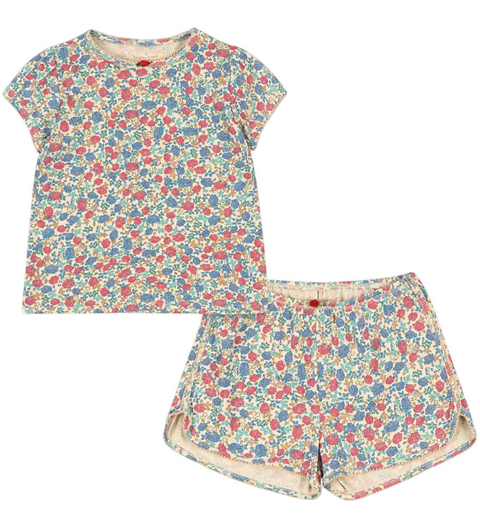 Konges Sløjd Shortssæt - T-shirt/Shorts - Jada - Fiola