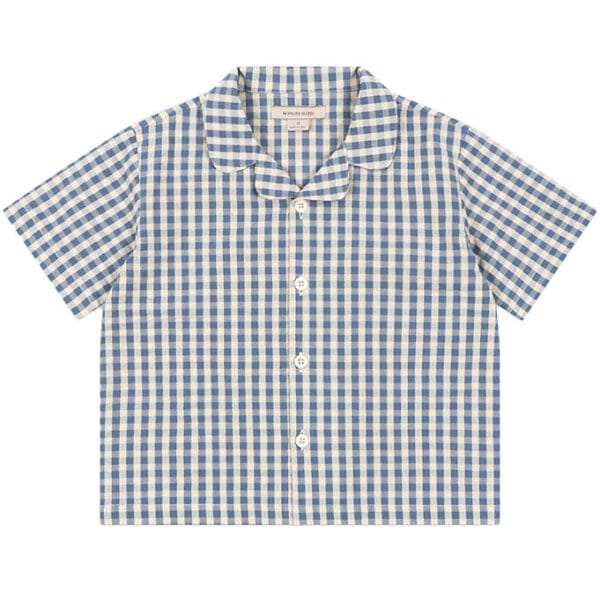 Konges Sløjd Skjorte - Kim - Captains Blue Check Konges Sløjd Skjorte - Kim - Captains Blue Check