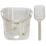 Konges Sløjd Strandsæt - Spand/Skovl - Glitter - Citron