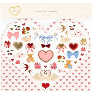 Konges Sløjd Tatoveringer - Valentines - Red