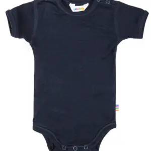 Kort Ærmet Body i Rib - Marine - 60