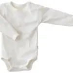 Lang Ærmet Body i Rib - Joha Uld - Natur - 110