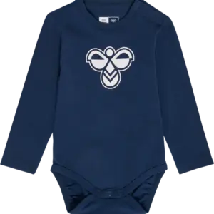 Logo Langærmet Body - Dress Blue - 74