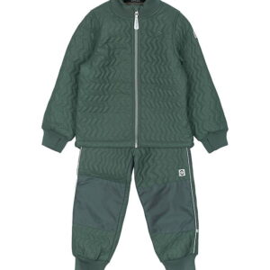 Mikk-Line Termotøj m. Fleece - Duvet - Coated - Balsam Green