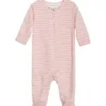 Nyfødt Dragt - Coral/Offwhite - 62 CM