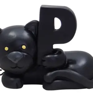 P bogstav med panter til navnetog