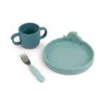Peekaboo spisesæt - blå