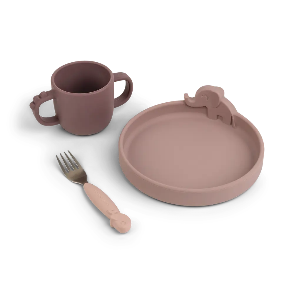 Peekaboo spisesæt - powder
