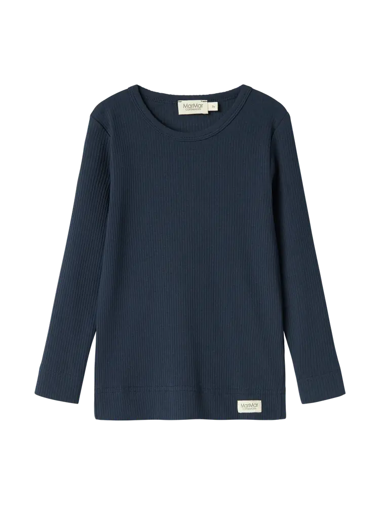 Plain Bluse - Pilot navy - 116