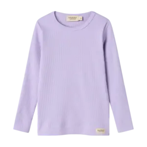 Plain Bluse - Soft lavender - 92