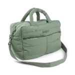 Quiltet pusletaske - grøn