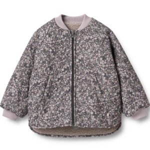 Recycled Lake vendbar termojakke (4 år/104 cm)