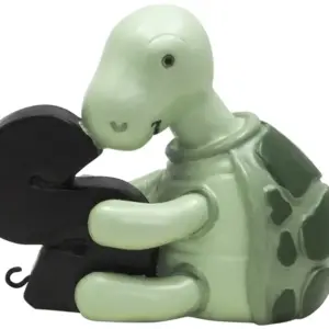 S bogstav med skildpadde til navnetog