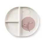 Tastii, tallerken m/3 rum, Teeny Toes