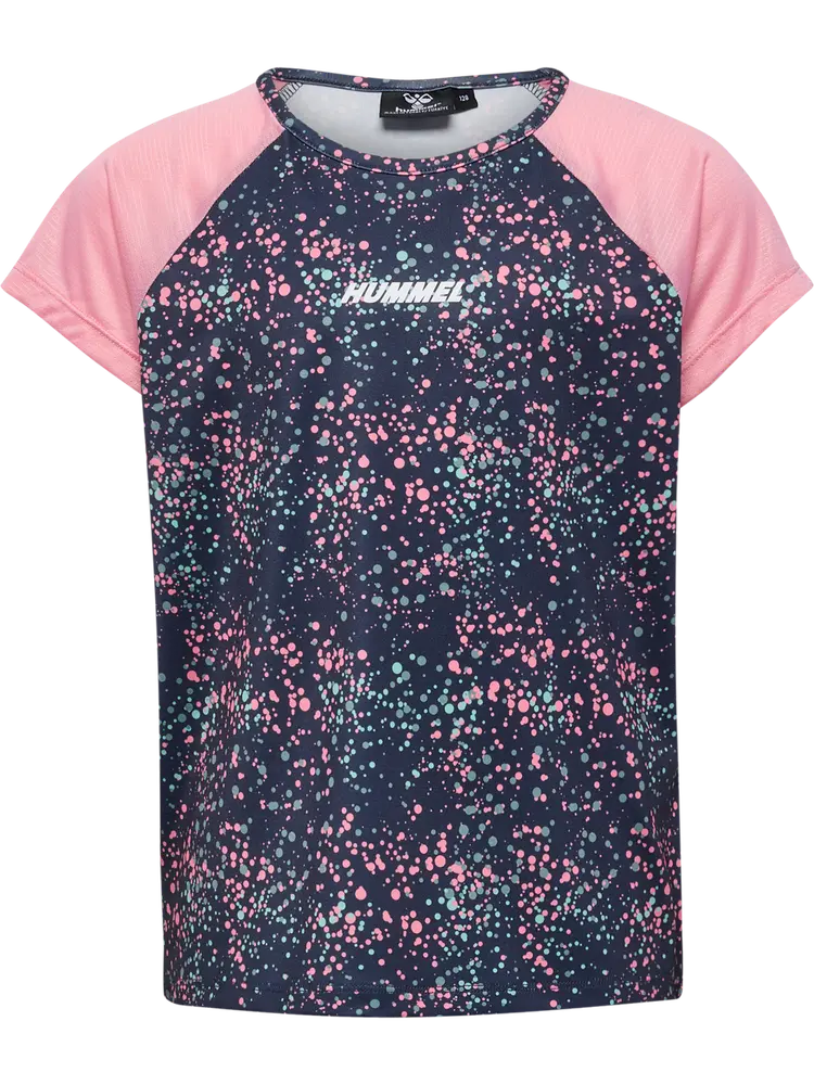 Tessa t-shirt kortærmet - PEONY - 104