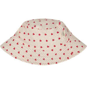 That's Mine Badehat - UV50+ - Sol - Lots of Love Red