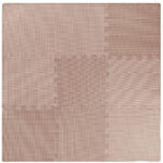 That's Mine Legegulv - 100x100 cm - Puslespil - Light Brown