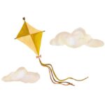 That's Mine Wallstickers - Drage - Lille - Ochre