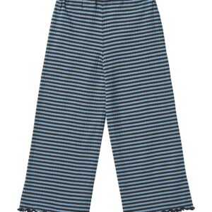 Wheat Bukser - Rib - Ela - Bright Blue Stripe