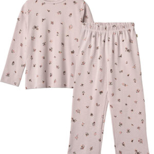 Wheat Nattøj - 2-delt - Mila - Soft Lilac Flowers