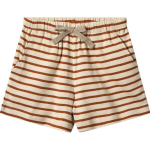 Wheat Shorts - Kalle - Warm Caramel Stripe