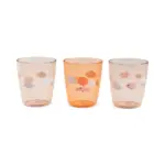 Yummy mini glas 3 stk. Happy clouds Papaya