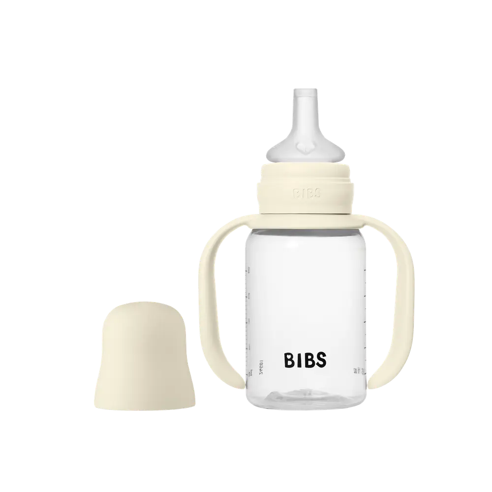 Baby Sippy Flaske Silikone 1pk 150 ml - Ivory
